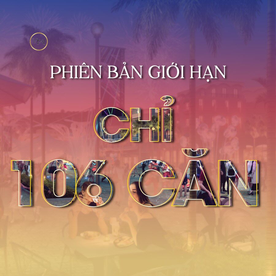 Phiên bản giới hạn chỉ 106 căn Shophouse Đại Lộ Đông Tây