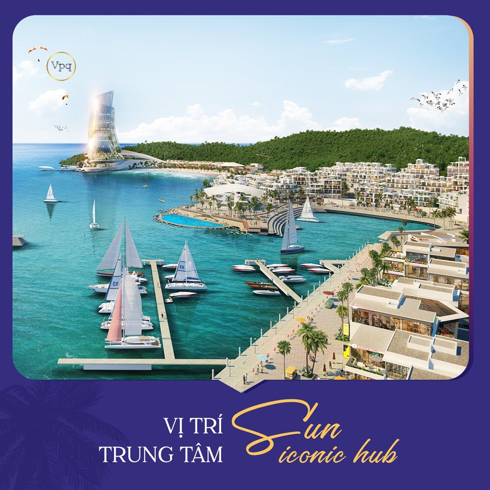 Commercial Villa sở hữu vị trí trung tâm Sun Iconic Hub