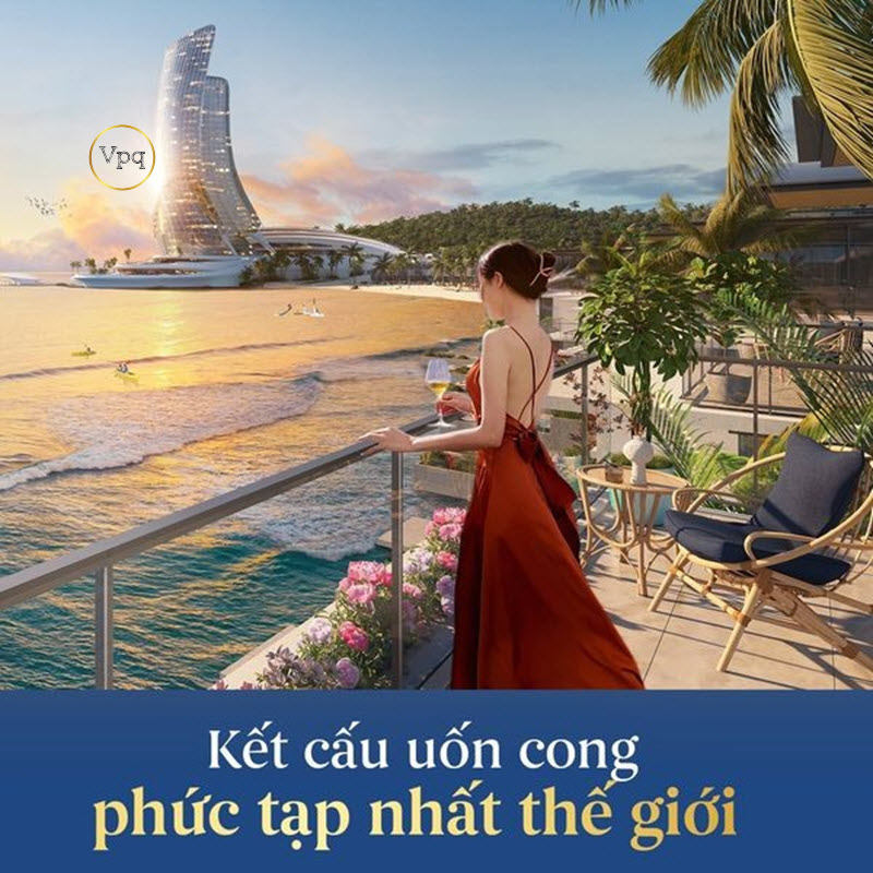 Tòa nhà Cánh Buồm tại Hòn Thơm khác biệt hoàn toàn với bất cứ tòa nhà cánh buồm nào trên thế giới