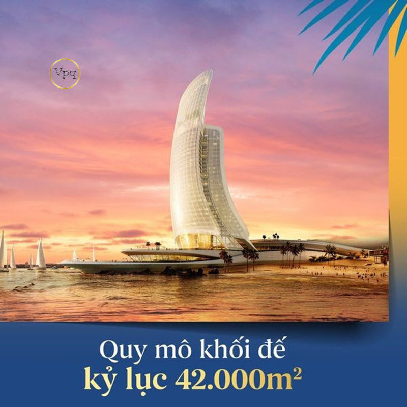 Quy mô khổng lồ khối đế tòa nhà Cánh Buồm kỷ lục 42.000m2