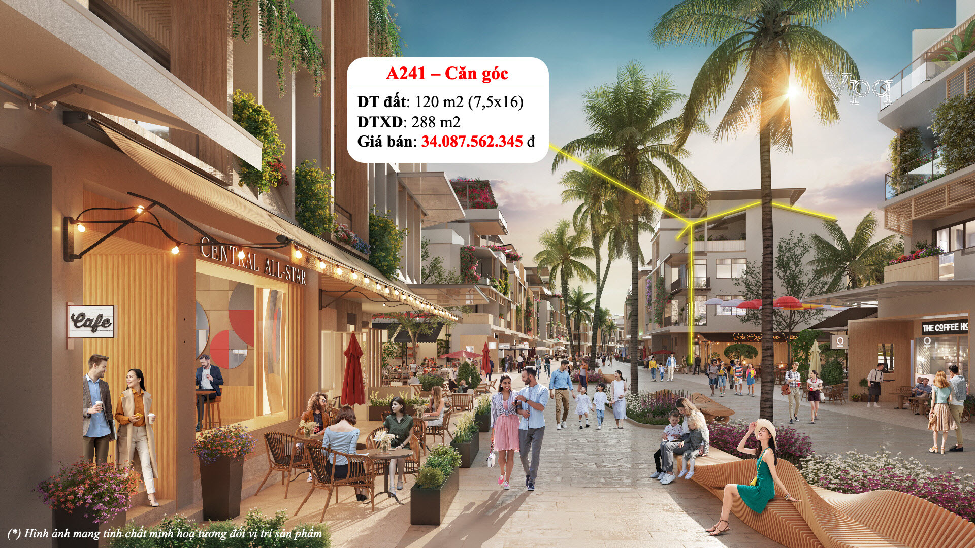 Căn góc thiết kế 3 tầng siêu đẹp, tận dụng thêm được khoảng trống bên hông để kinh doanh
