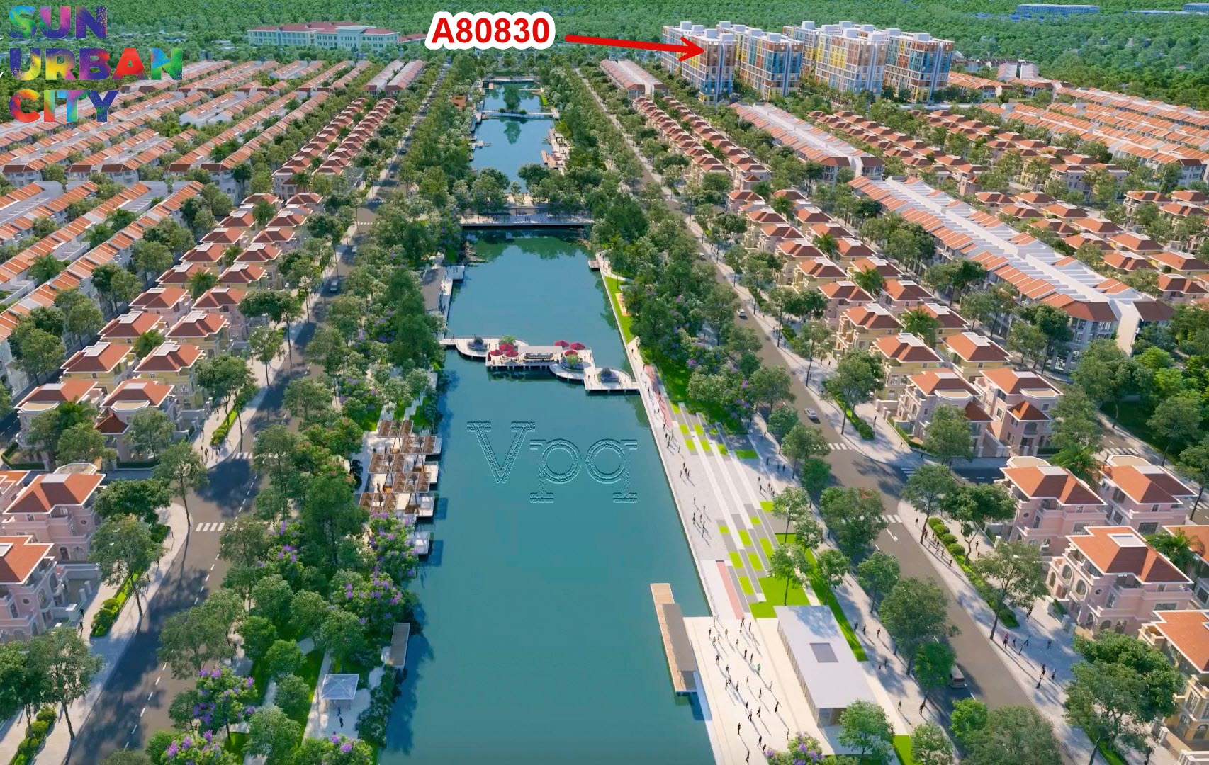 Vị trí căn hộ A80830 Art Residence