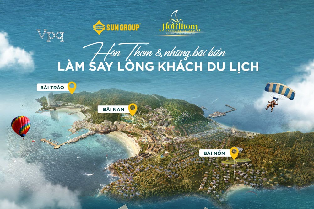 H&ograve;n Thơm v&agrave; những b&atilde;i biển l&agrave;m say đắm l&ograve;ng người
