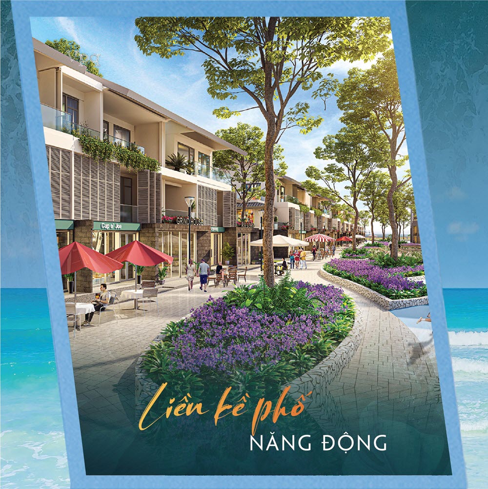 Beach Villa liền kề phố năng động