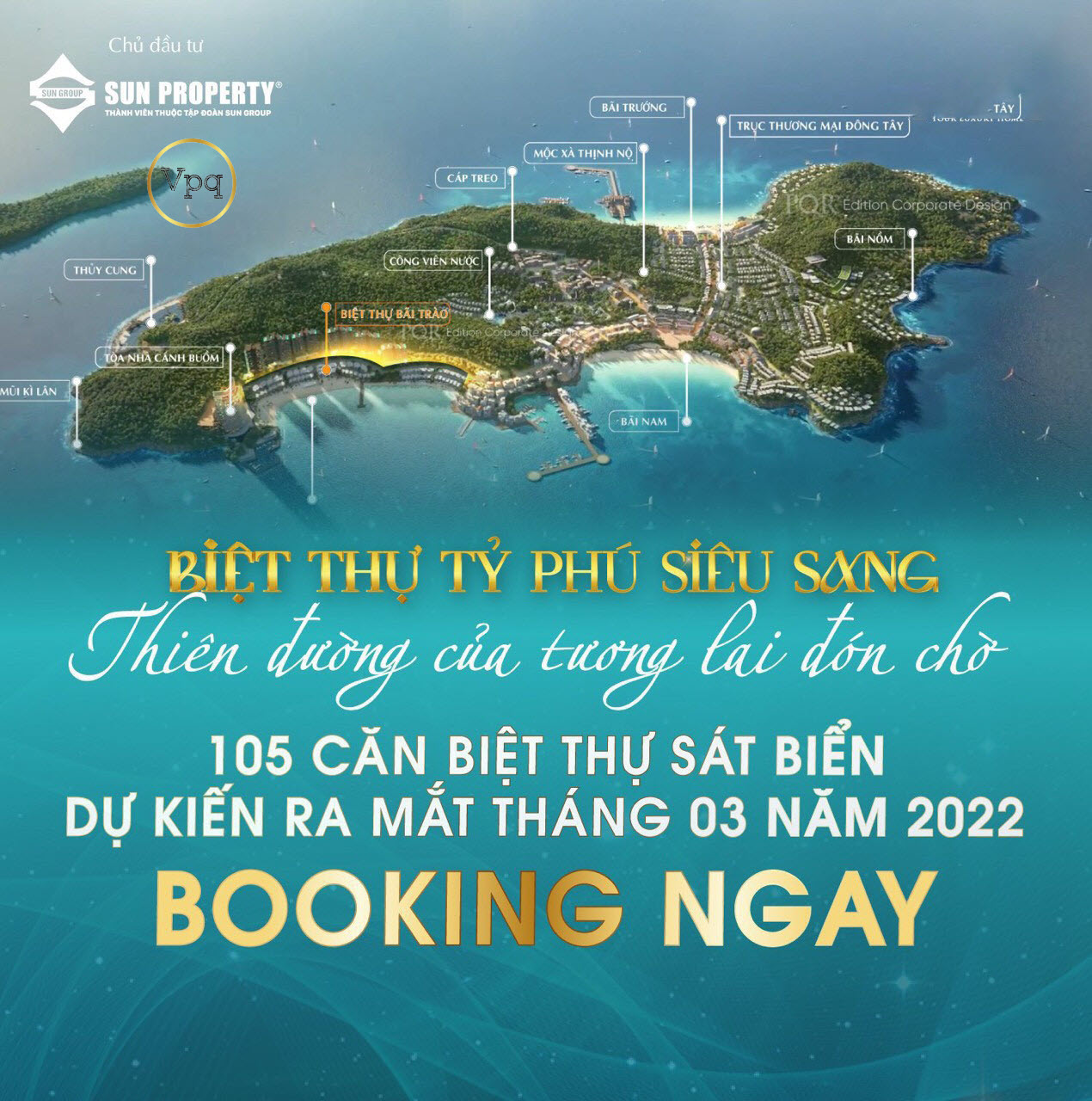 BĐS nghỉ dưỡng siêu sang tại Đảo thiên đường Hòn Thơm thu hút các tỷ phú và Việt kiều nước ngoài