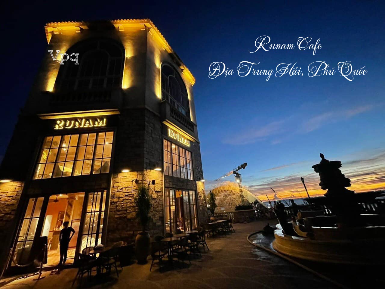 Hình ảnh cafe Runam Phú Quốc tại Central Village thị trấn Địa Trung Hải