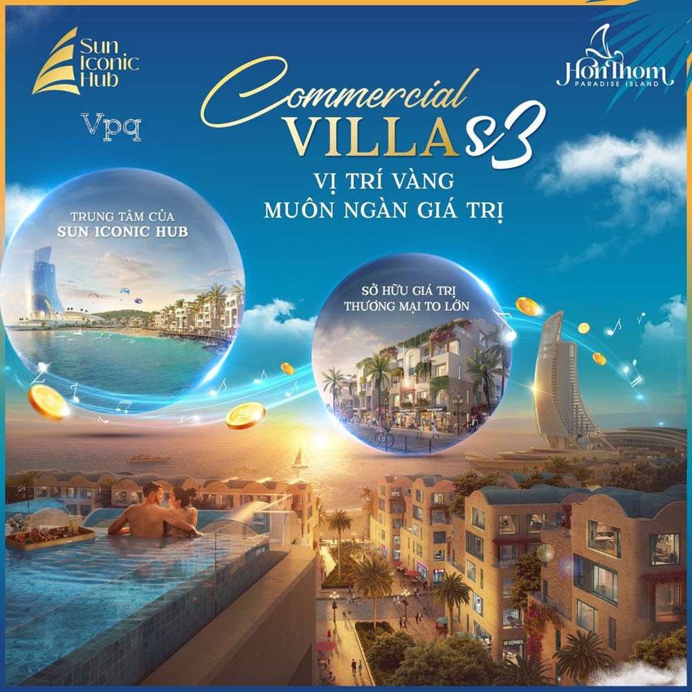 COMMERCIAL VILLA S3 - VỊ TR&Iacute; V&Agrave;NG, MU&Ocirc;N NG&Agrave;N GI&Aacute; TRỊ