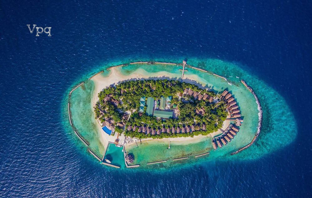 San h&ocirc; ở biển Maldives tuyệt đẹp