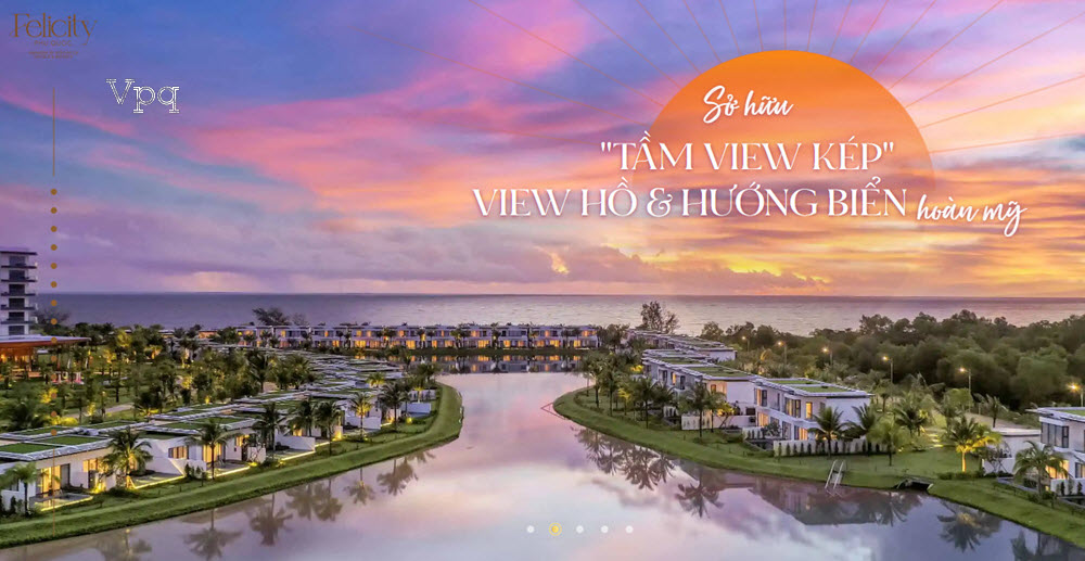 Sở hữu tầm view k&eacute;p, view hồ, hướng biển ho&agrave;n mỹ