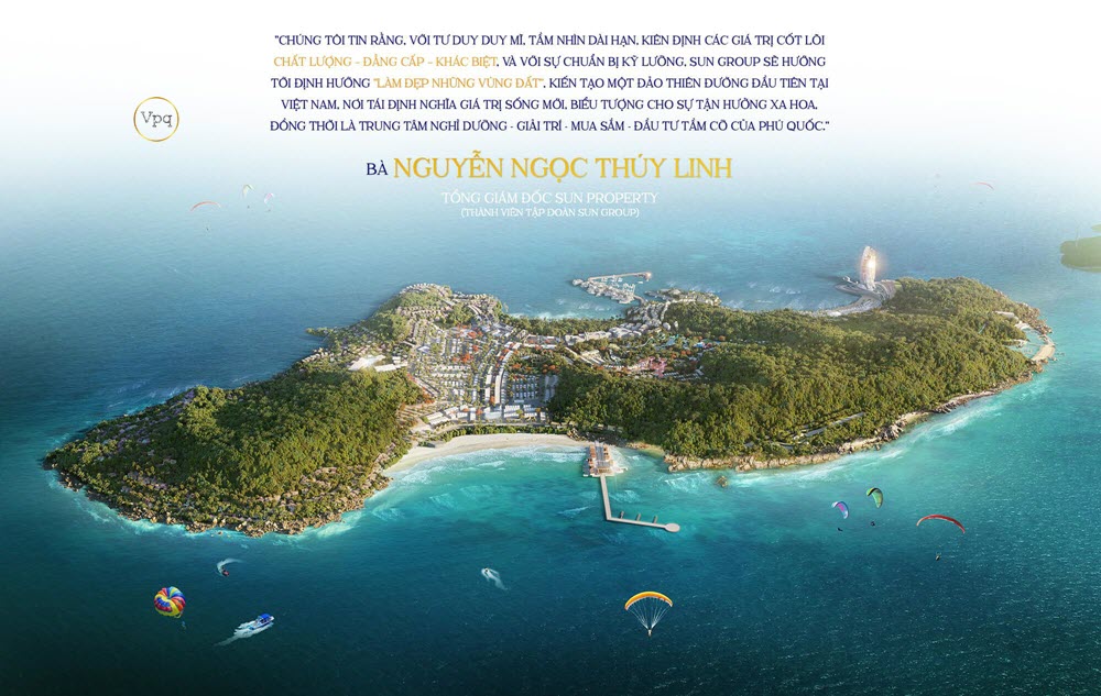 T&ograve;a nh&agrave; c&aacute;nh buồm "biểu tượng" của Hon Thom Paradise Island với thiết kế độc đ&aacute;o lấy cảm hứng từ c&aacute;nh buồm no gi&oacute;