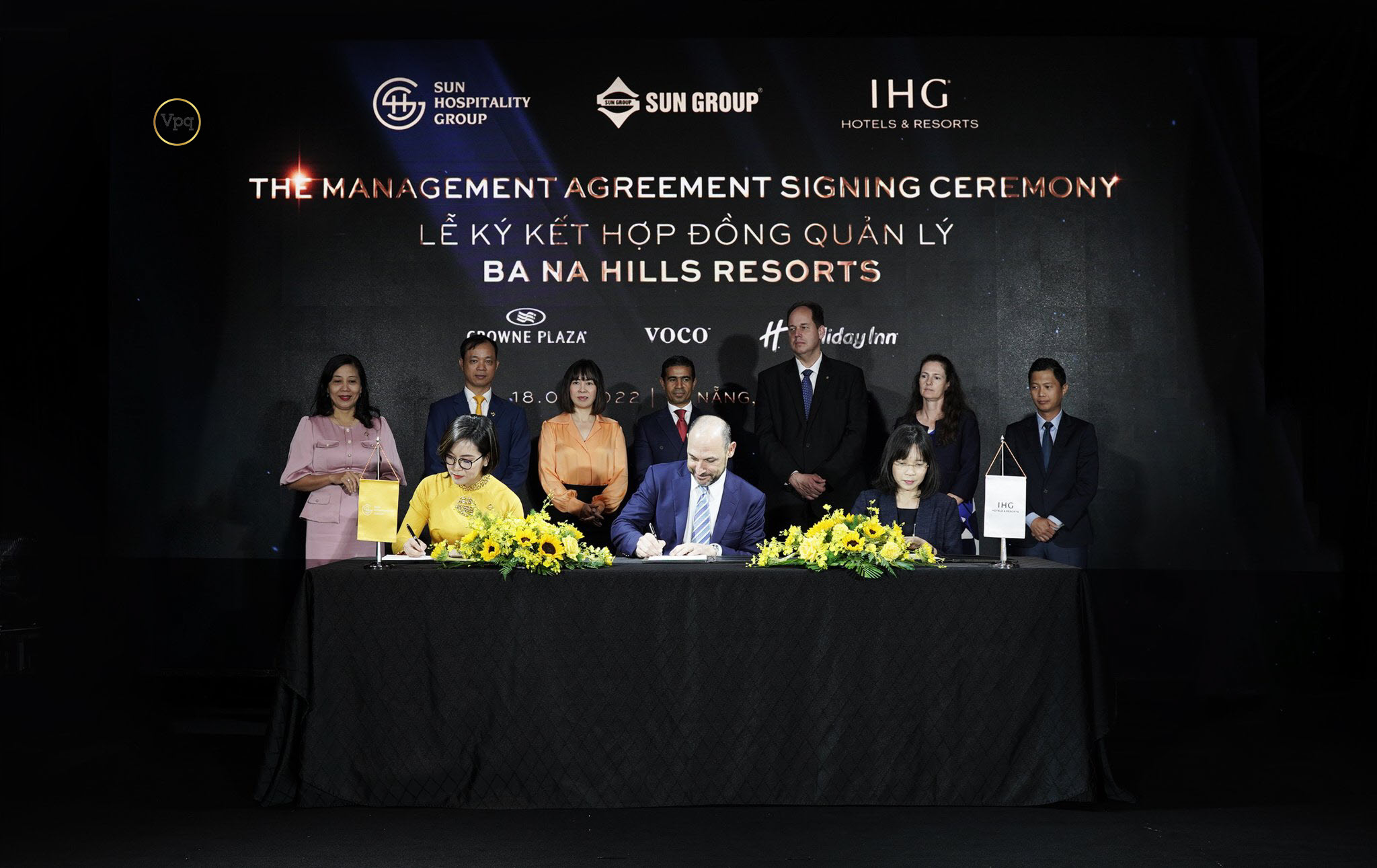 H&igrave;nh ảnh lễ k&yacute; kết Sun Group v&agrave; IHG - ảnh 1