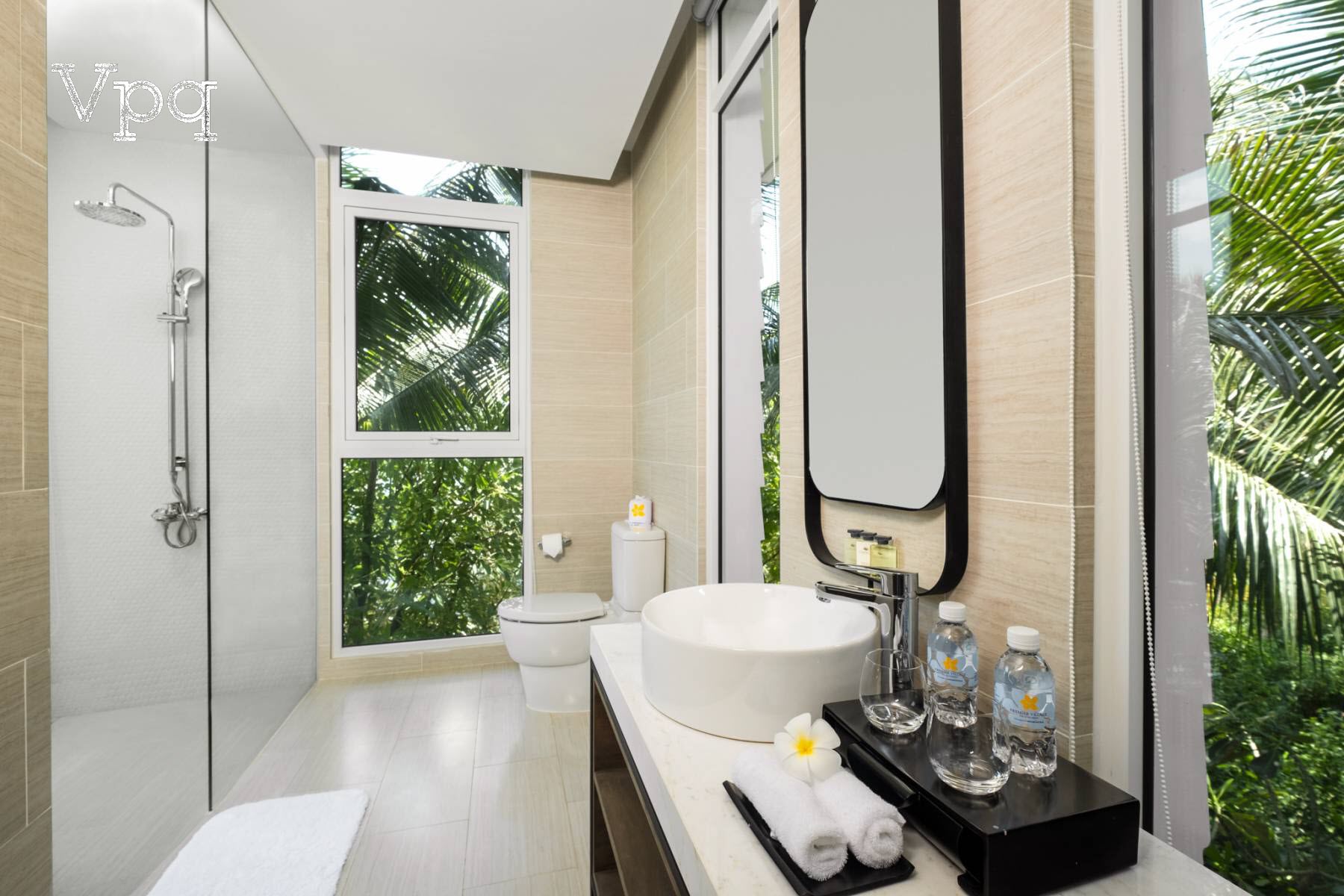 Phòng tắm biệt thự vườn