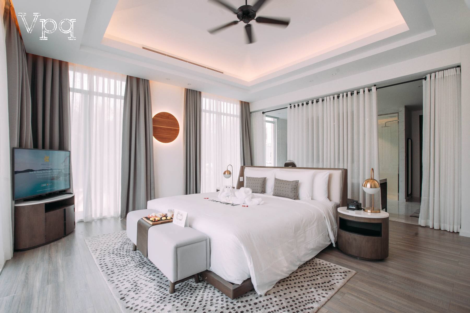Phòng ngủ biệt thự trên đồi