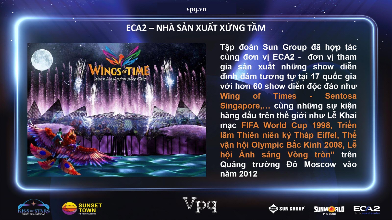 ECA2 - Nhà sản xuất Kiss The Stars Show