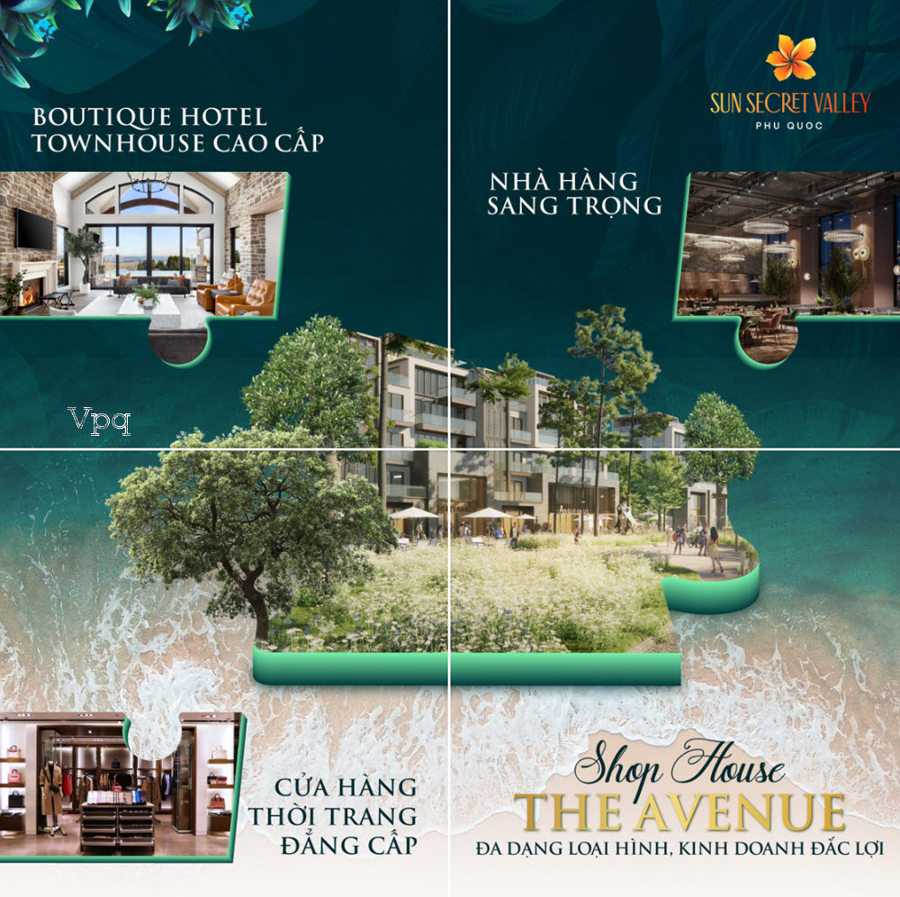 3 LOẠI H&Igrave;NH, KINH DOANH ĐẮC LỢI VỚI SHOPHOUSE SUN SECRET VALLEY