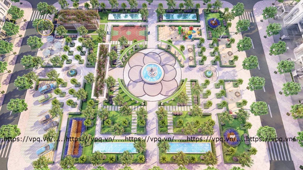H&igrave;nh ảnh phối cảnh tiện &iacute;ch của Lam Hạ Center Point