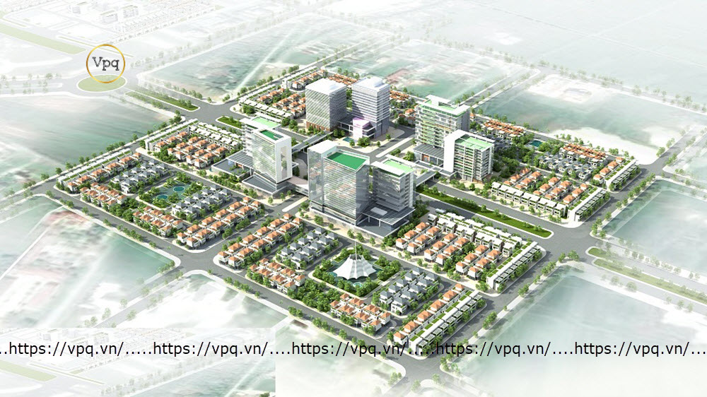 Phối cảnh khu đô thị Lam Hạ Center Point