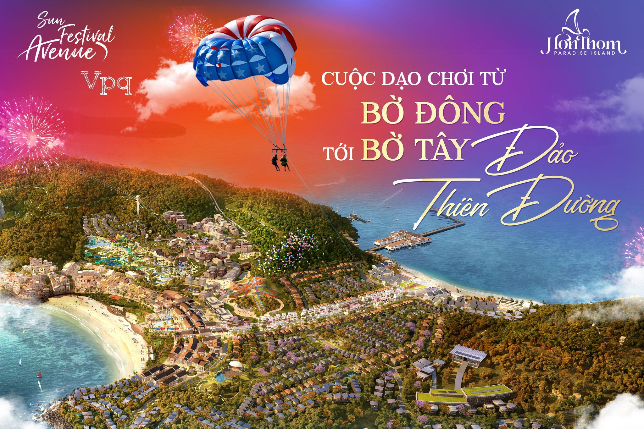 Paradise Walk - Cuộc dạo chơi từ bờ Đ&ocirc;ng tới bờ T&acirc;y Đảo Thi&ecirc;n Đường