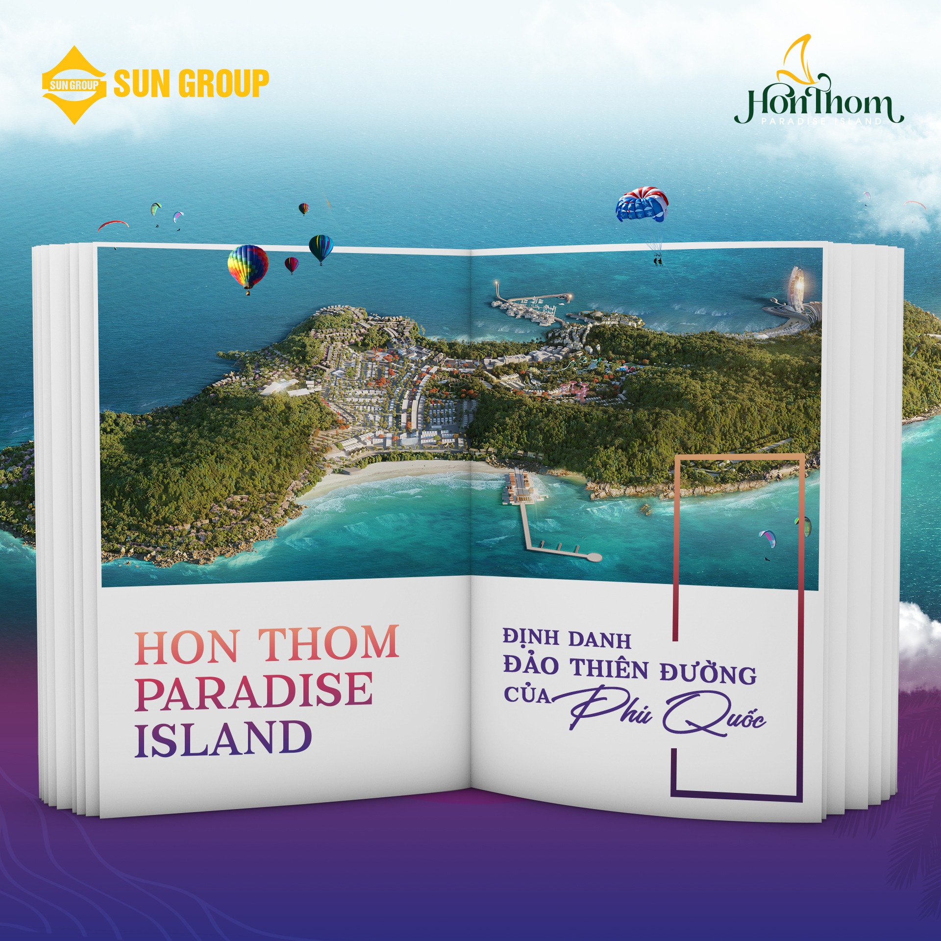 Hon Thom Paradise Island - Định danh đảo thi&ecirc;n đường của Ph&uacute; Quốc