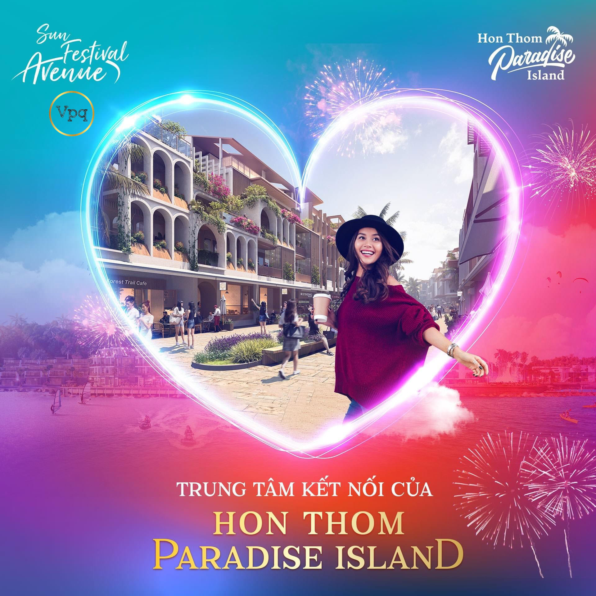 SUN FESTIVAL AVENUE - TRUNG TÂM KẾT NỐI CỦA HON THOM PARADISE ISLAND
