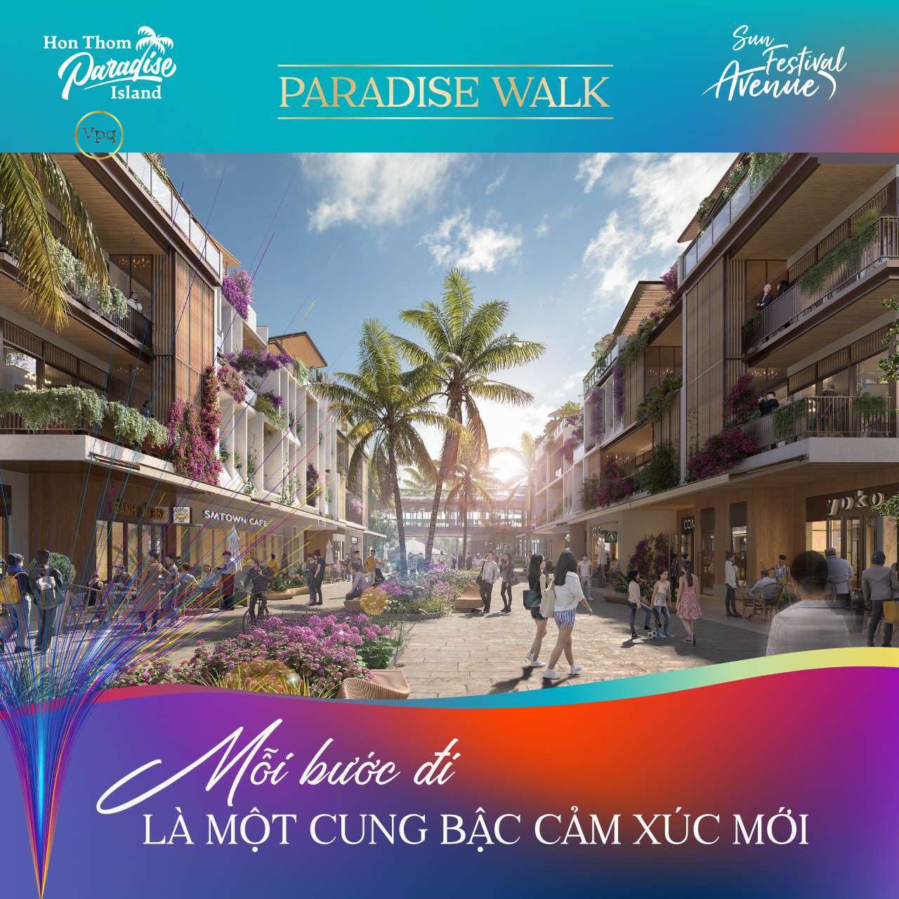 Shophouse Paradise Walk - Mỗi bước đi là một cung bậc cảm xúc mới