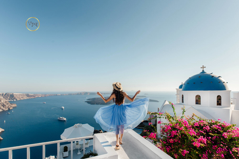 Vẻ đẹp tinh khôi của phong cách kiến trúc Santorini