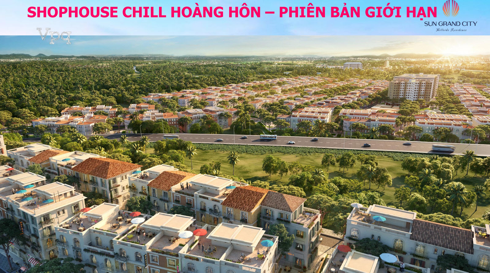 Shophouse chill ho&agrave;ng h&ocirc;n phi&ecirc;n bản giới hạn tại Sunset Town Ph&uacute; Quốc