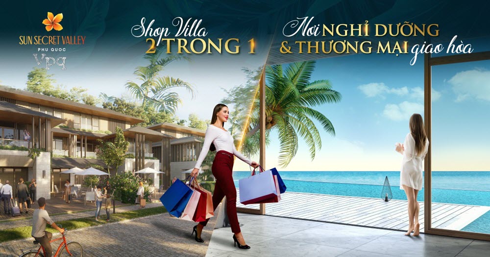 SHOP VILLA "2 TRONG 1"- NƠI NGHỈ DƯỠNG VÀ THƯƠNG MẠI GIAO HÒA