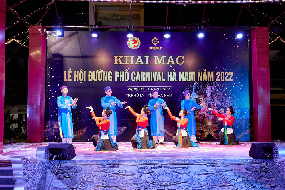Hình ảnh khai mạc lễ hội đường phố Carnival Hà Nam 2022