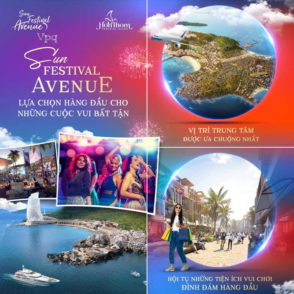Sun Fesitval Avenue - Điểm đến hàng đầu cho những cuộc vui bất tận