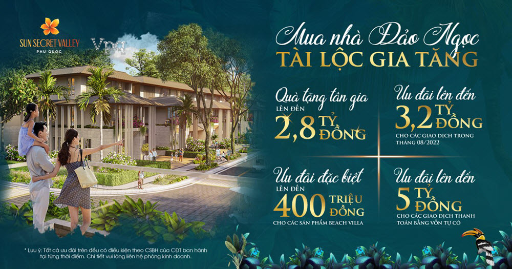 Ưu đãi Sun Secret Valley chờ đón những chủ nhân tinh hoa