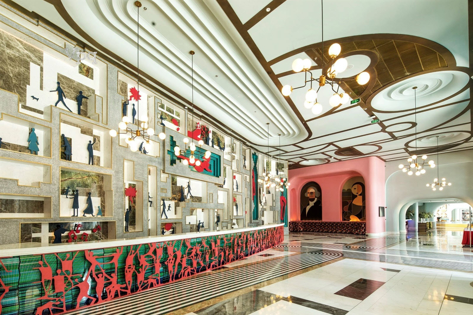 Sảnh lễ t&acirc;n Sun Signature Gallery