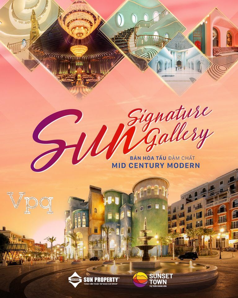 Sun Signature Gallery do ph&ugrave; thủy kiến tr&uacute;c Bill Bensley thiết kế