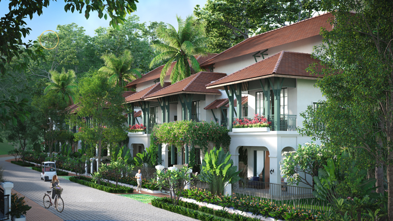Ảnh phối cảnh minh hoạ dự &aacute;n Sun Tropical Village. Ảnh: Sun Group