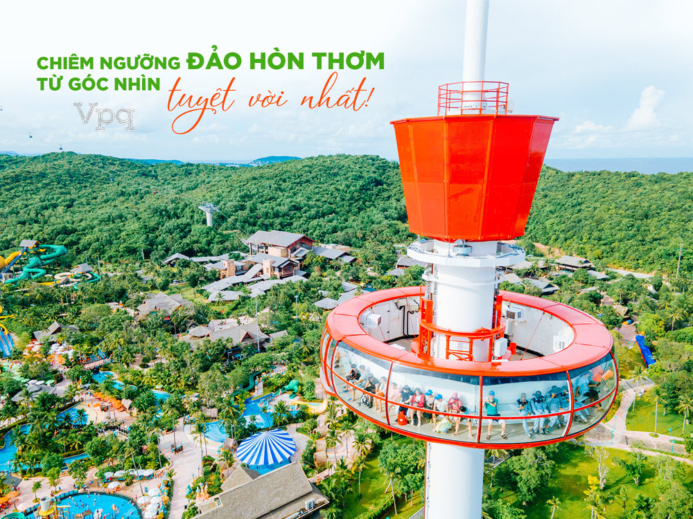 H&atilde;y c&ugrave;ng trải nghiệm chi&ecirc;m ngưỡng đảo H&ograve;n Thơm từ g&oacute;c nh&igrave;n tuyệt vời nhất