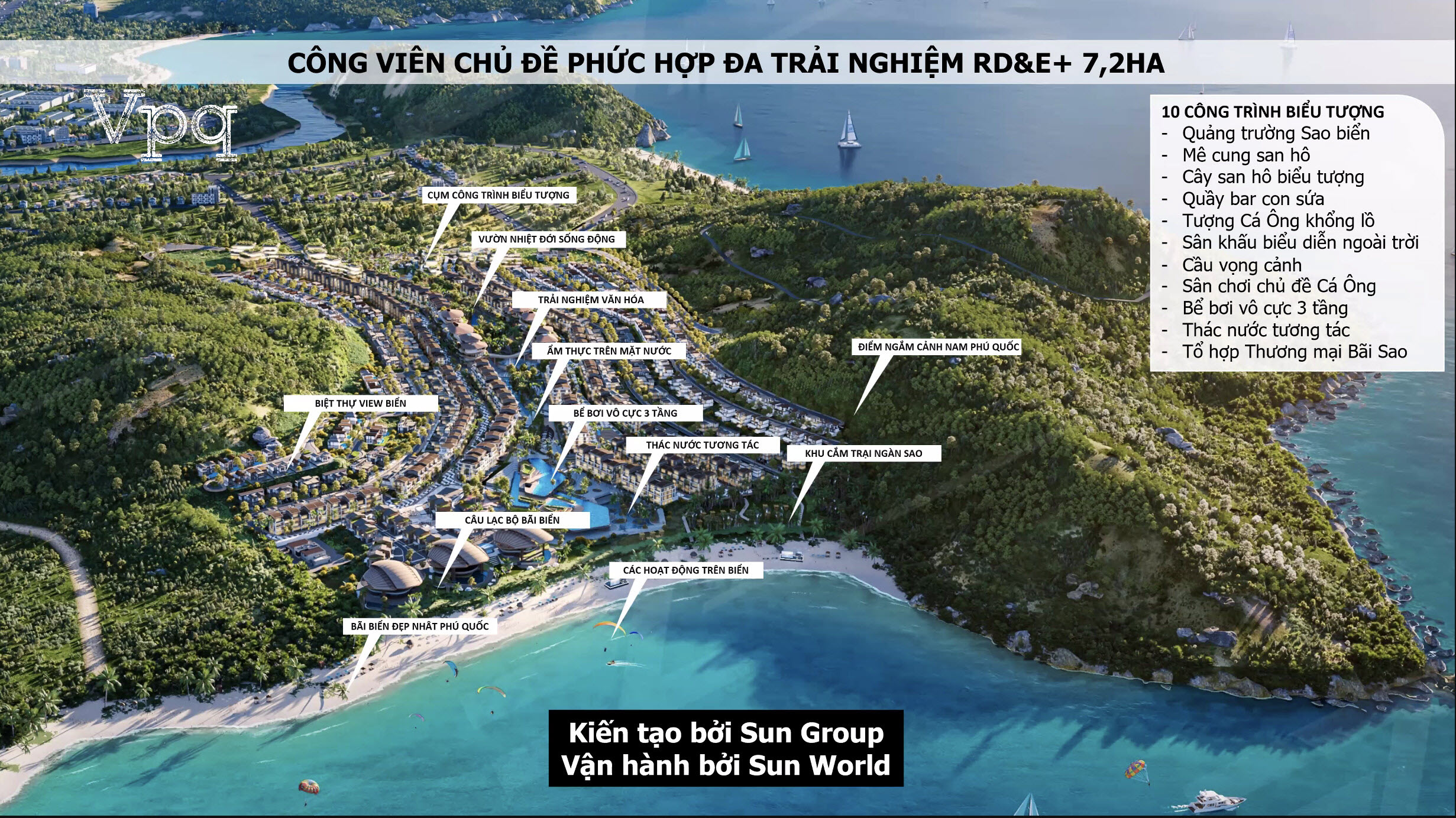 Các trải nghiệm tại Sun World Bãi Sao