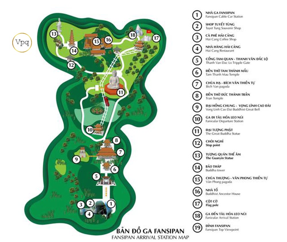 Bản đồ Sun World Fansipan Legend