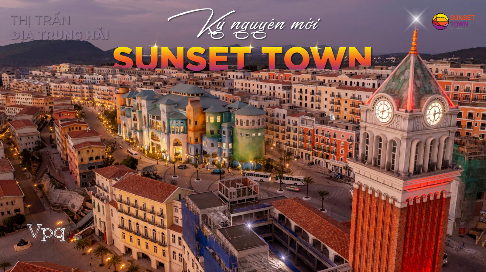 Sunset Town Phú Quốc đẹp mê hồn người