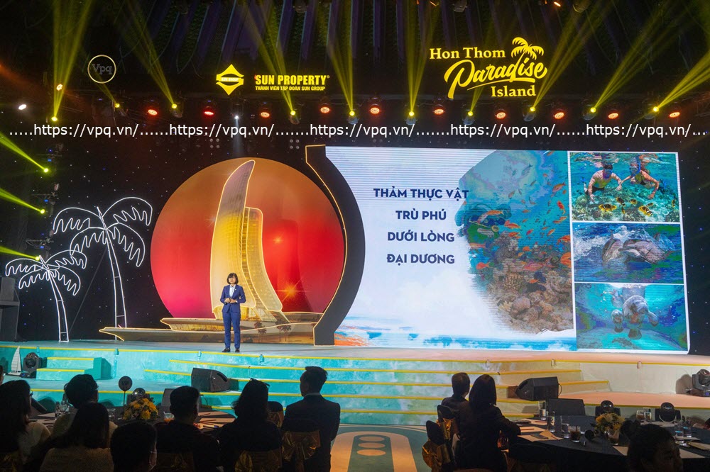 Đại diện Sun Property giới thiệu về dự &aacute;n