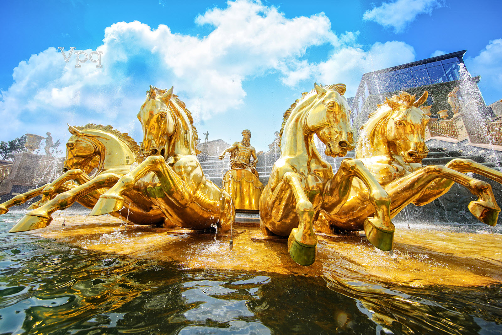 Thác Thần Mặt Trời tại Sun World Ba Na Hills