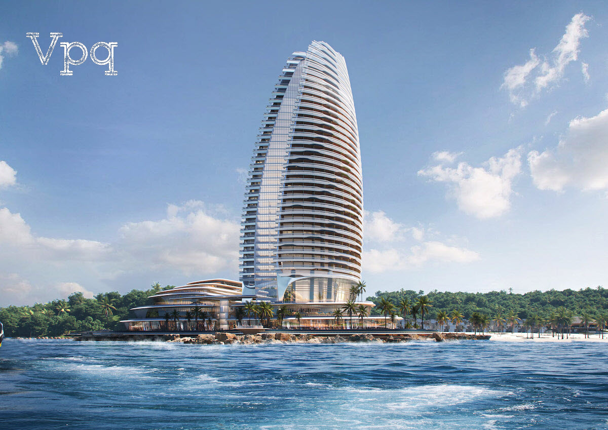 Phối cảnh minh họa The Luxury Collection Đảo H&ograve;n Thơm