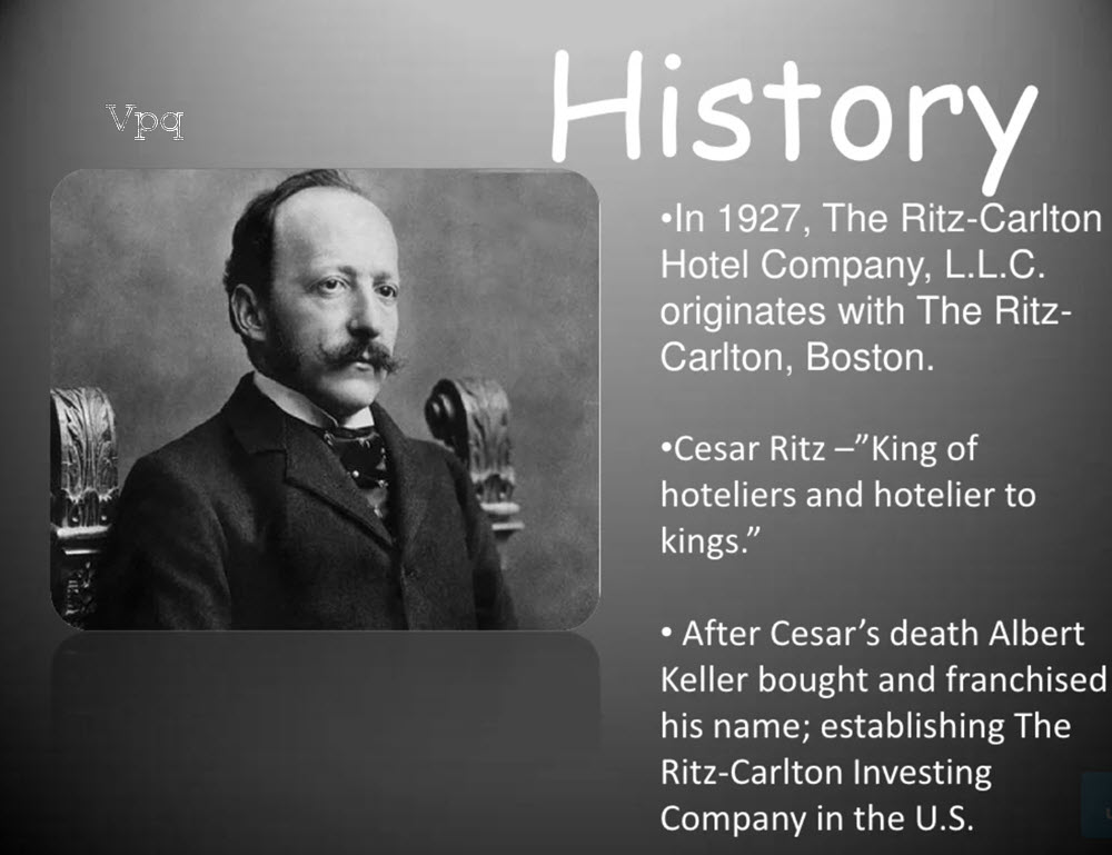 Albert Keller người sáng lập thương hiệu khách sạn The Ritz-Carlton