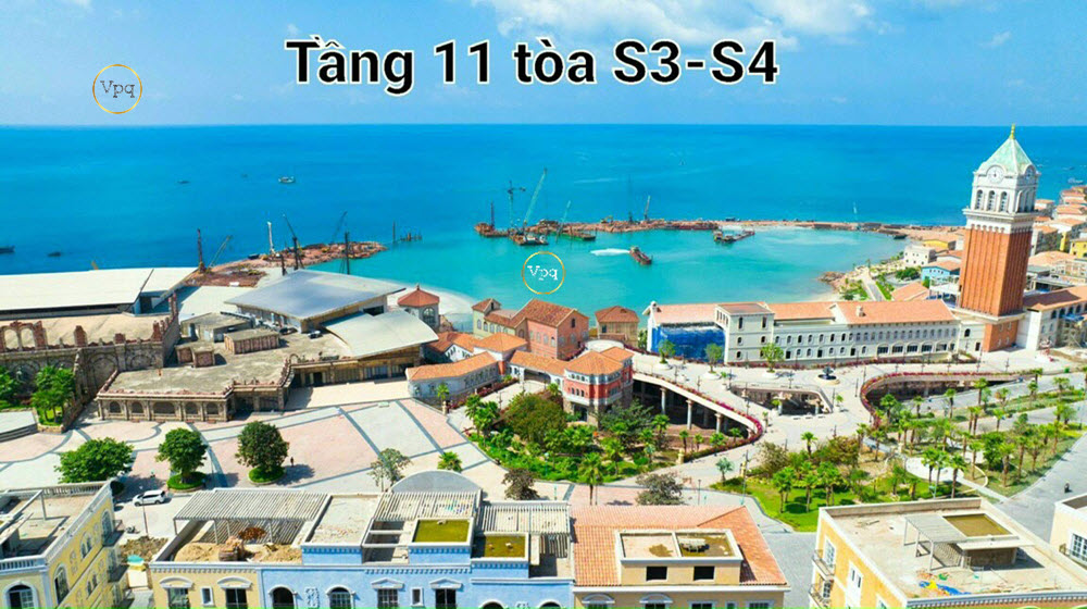View từ tầng 11 căn hộ The Sky Phú Quốc