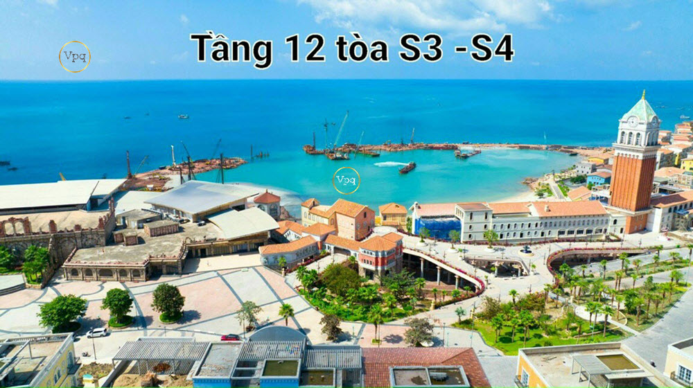 View từ tầng 12 căn hộ The Sky Phú Quốc