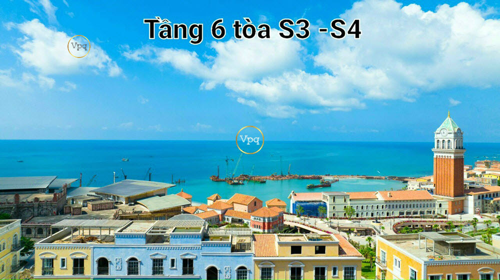 View từ tầng 6 căn hộ The Sky Phú Quốc