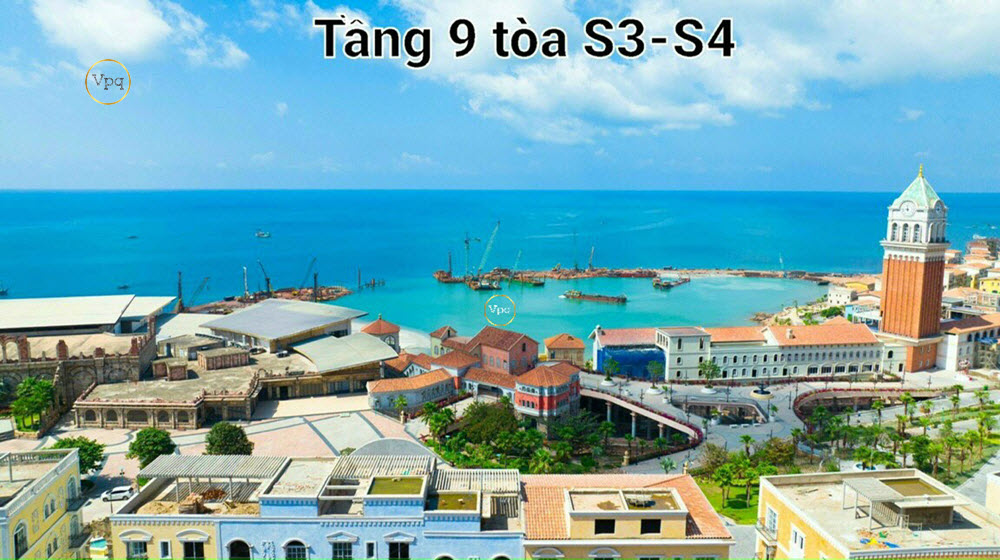 View từ tầng 9 căn hộ The Sky Phú Quốc