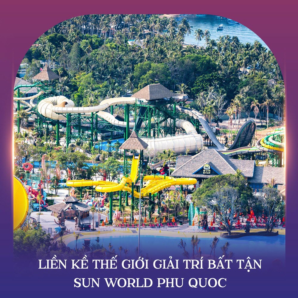 Paradise Walk liền kề thế giới giải tr&iacute; bất tận Sun World Phu Quoc