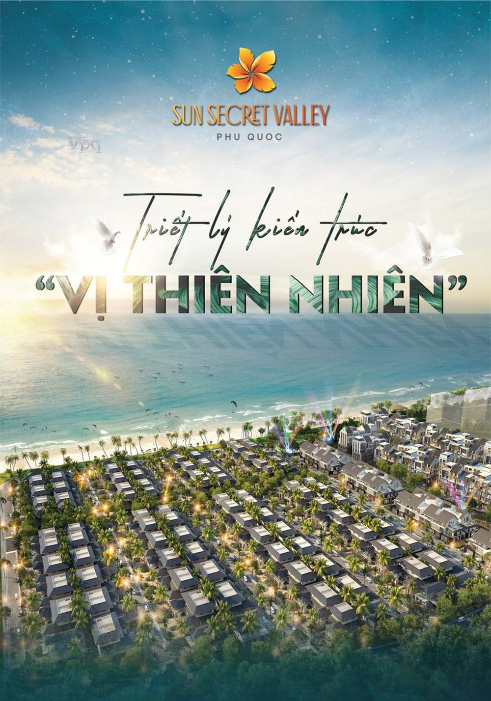 Tinh thần triết l&yacute; kiến tr&uacute;c "vị thi&ecirc;n nhi&ecirc;n" tại Sun Secret Valley
