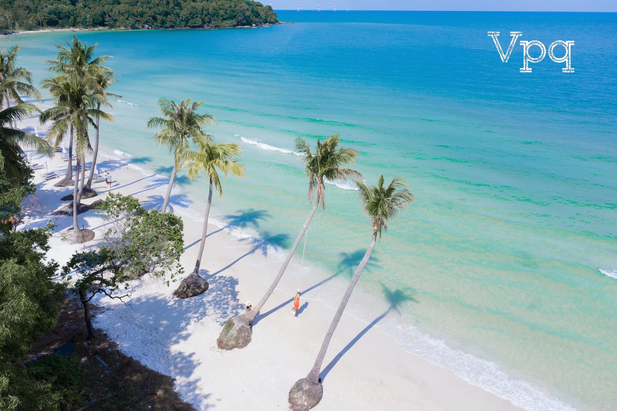 Bãi Sao tựa như một vịnh biển yên bình