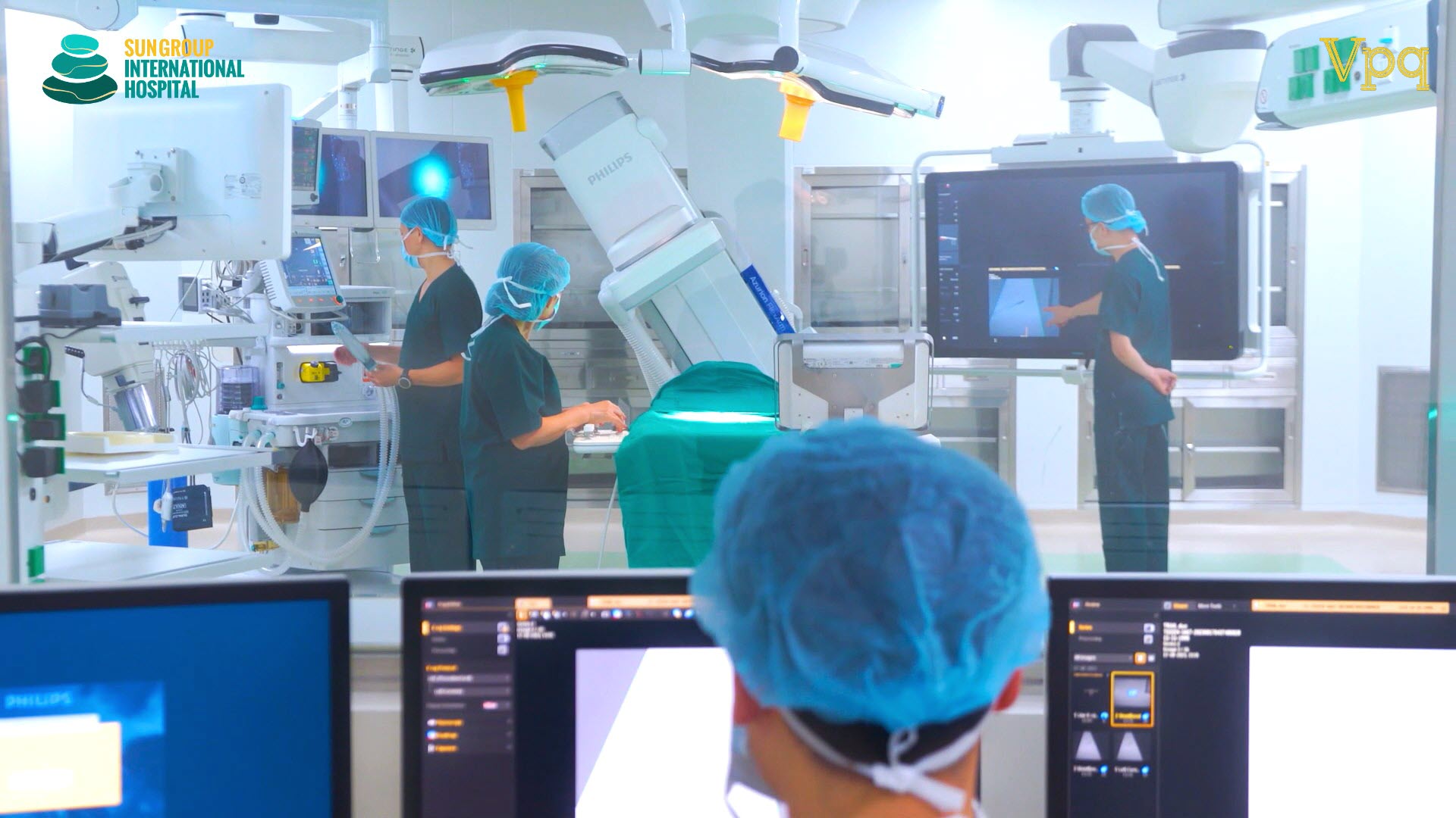 Ph&ograve;ng Chăm s&oacute;c T&iacute;ch cực ICU với c&aacute;c trang thiết bị hiện đại